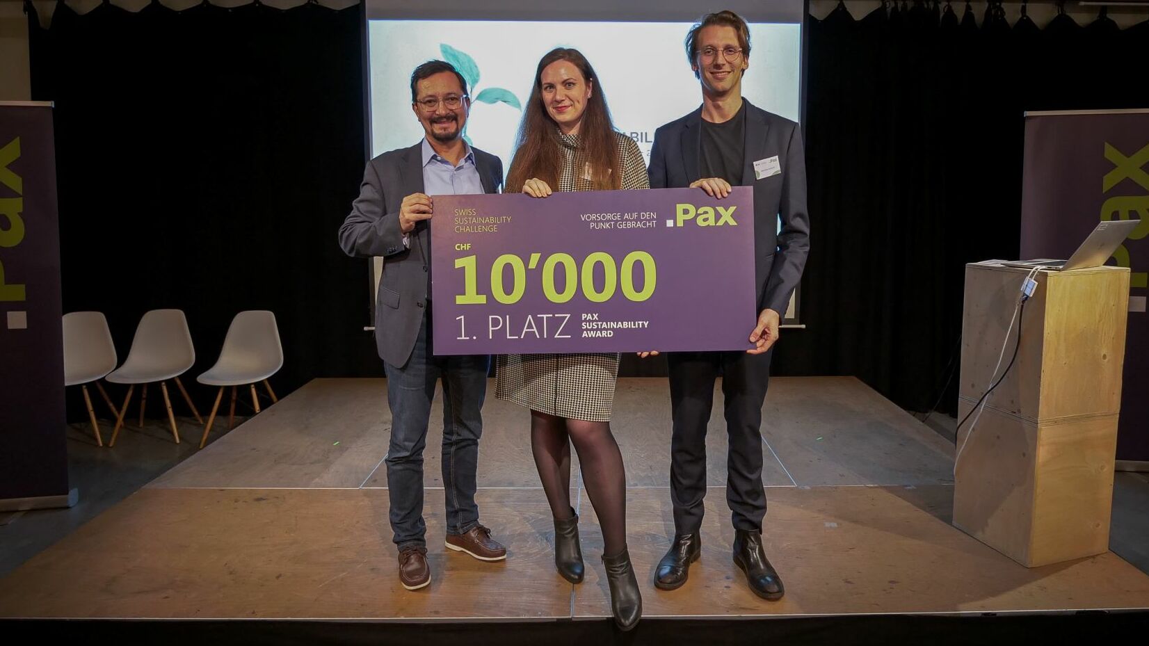 EnableMe Insights gewinnt Swiss Sustainability Challenge