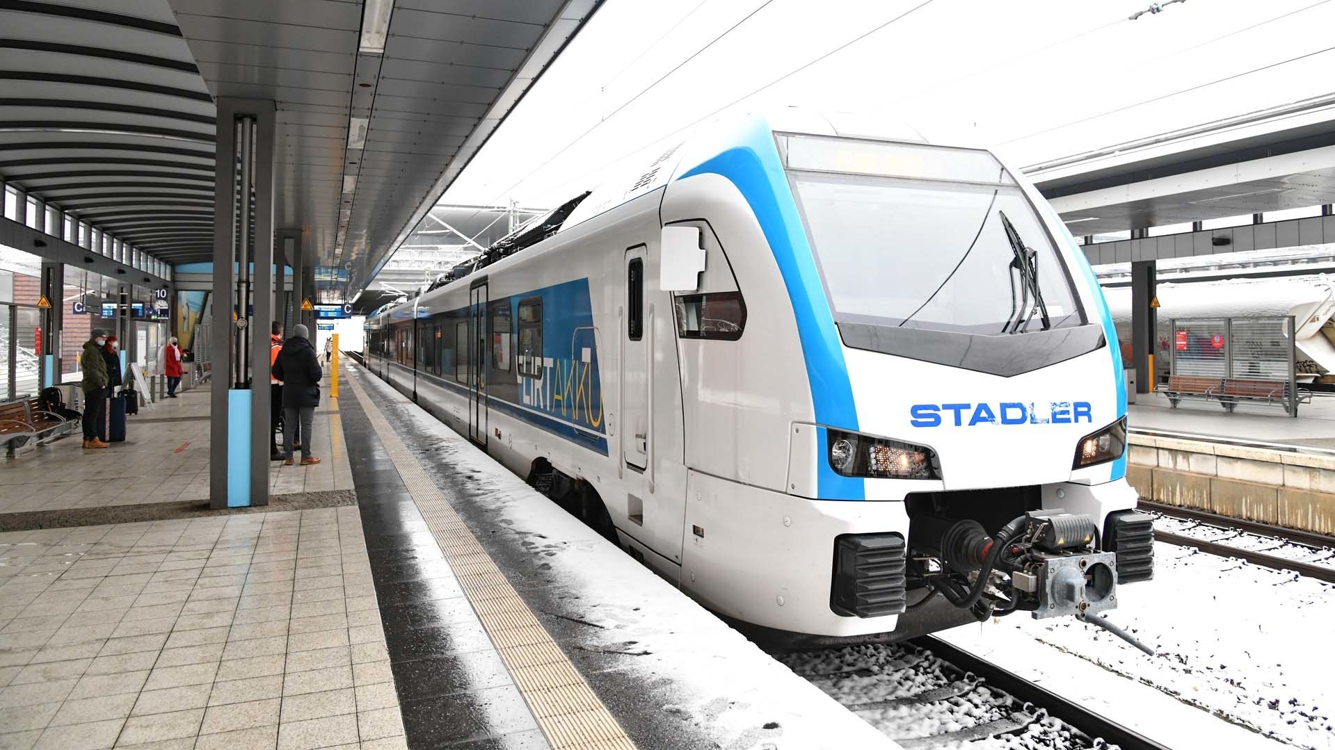 Stadler stellt mit «FLIRT Akku» Weltrekord auf