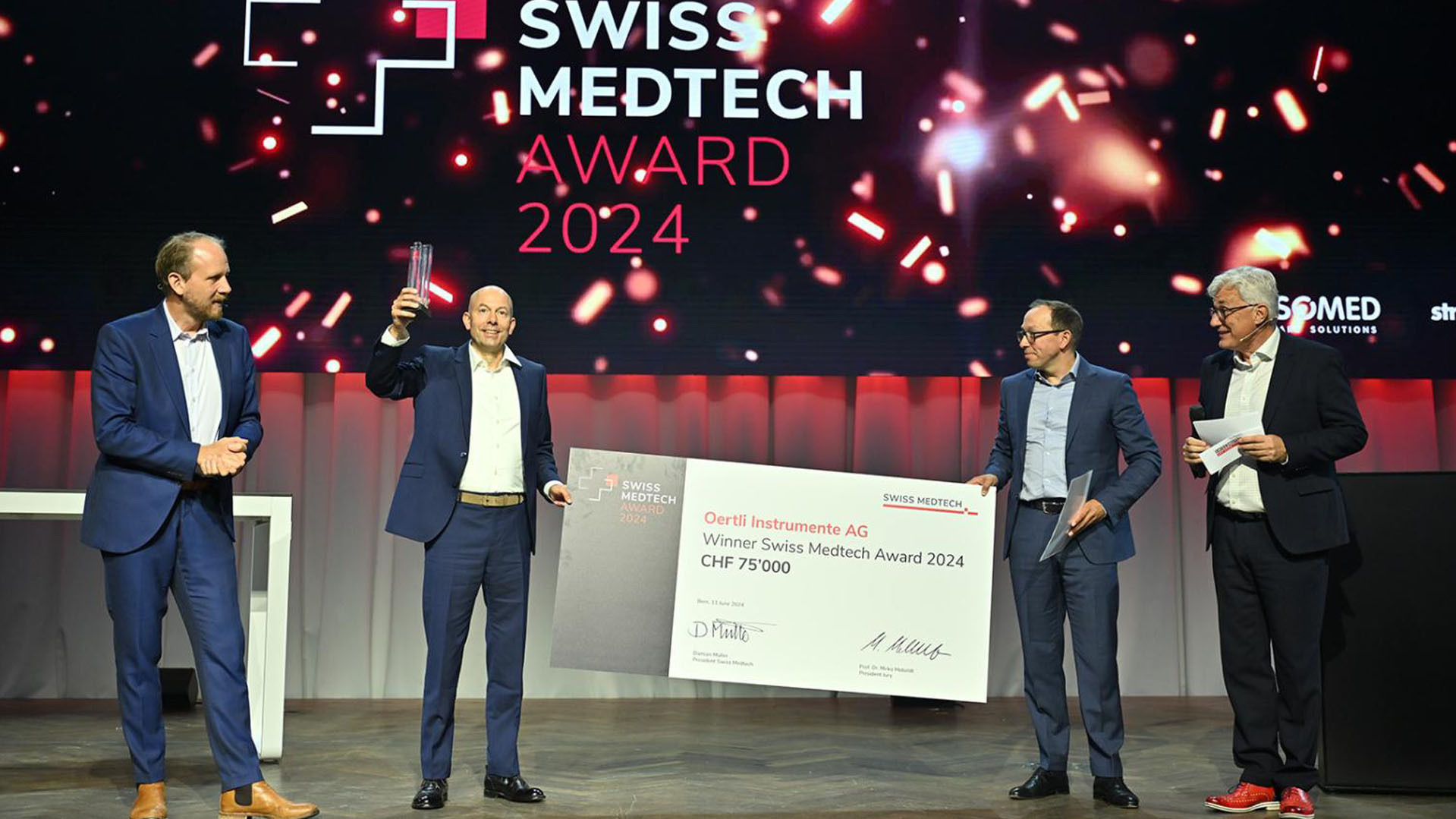 Oertli gewinnt Swiss Medtech Award