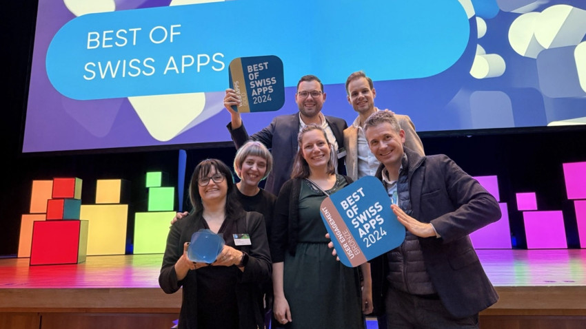 Gold für Dachcom und Labor-Team bei den «Best of Swiss Apps»-Awards